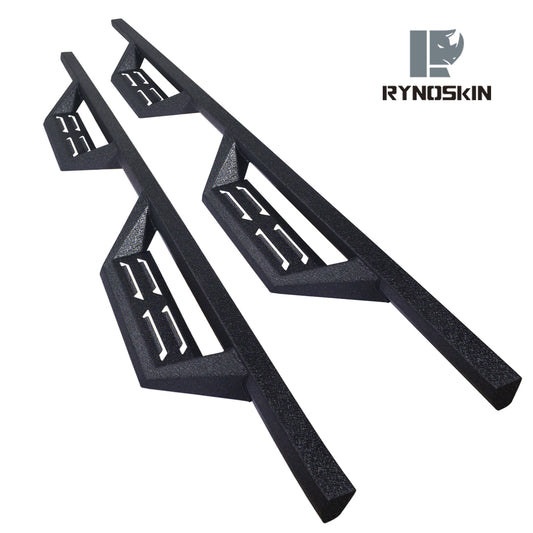 RYNOSKIN running boards Fit for 2020-2025 Jeep Gladiator JT 4 Doors Off Road side steps Texture Black Jeep gladiator accessories(2pcs)