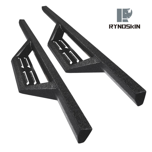 RYNOSKIN running boards Compatible with 2018-2025 Jeep Wrangler JL Nerf Bars Off Road Step Bars 2 Door jeep wrangler jl accessories running boards & steps (2pcs)
