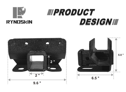 Rough Country Class III Receiver Hitch – 2021-2022 Ford Bronco 4WD, Front/Rear, Part 51062